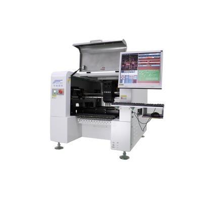 China 2022 Good Quality SMT Chip Mounter Led Manufacturing Machine with Guide Rail HW-T4SG-50F for 0201 Solar Mounting System HW-T4-50F for sale