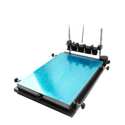 China Stencil Printer For Machine HWGC Free Shipping Cream Size SMD Production Line SMD Work Desktop Soldering Printing Large Stencil Printer for sale