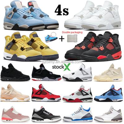 China Cushioning NEW brand 2022 high quality shoes AJ 4 outdoor basketball shoes basketball shoes sneakers shoes for sale