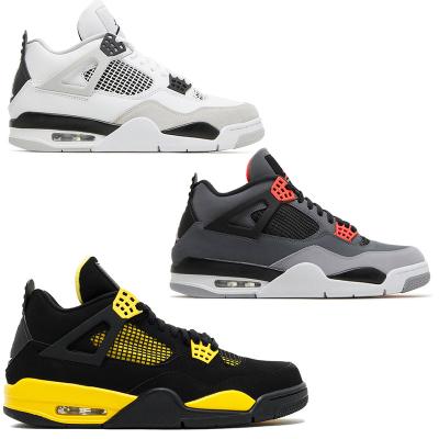 China Cushioning 2022 NEW Original AJ 4 Retro Style Basketball Shoes Sporty Sports Shoes AJ 4 Outdoor Running Shoes Trend for sale