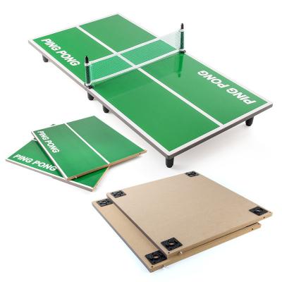 China OUTDOOR BUYER CHOICE 90CM SIZE TABLE TOP PING PONG GAME LARGER FOR INDOOR USE KIDS PLAYS 2023 for sale