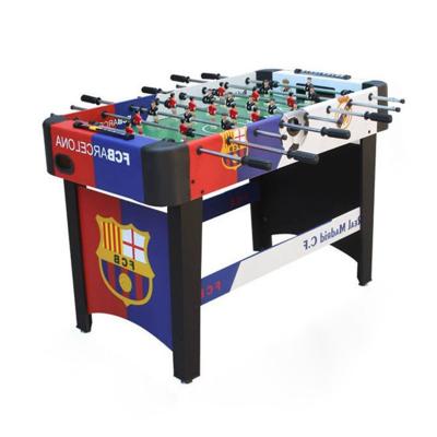 China HOT SALES CUSTOM FOOTBALL COLORFUL INDOOR FOOTBALL TABLE 120CM OUTDOOR WITH HIGH LEG FOOSBALL TABLE SET FOR KIDS 2023 TOYS for sale