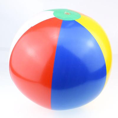 China Outdoor HOT SALES CUSTOM LOGO PRINTING BEACH BALL LOW COST PVC BALL INFLATABLE BEACH BALL FOR 2023 PROMOTION KIDS TOYS for sale