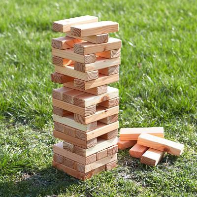 China HOT TUMBLE TABLE TOWER WOODEN construction toy SALES BLOCK STACKING BLOCK GAME WOODEN BLOCK GAME FOR KIDS 2023 TOYS for sale