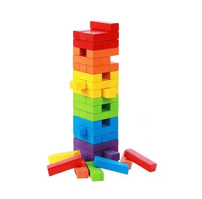 China Construction Toy BEER OUTDOOR GAME GIANT STACKING BLOCKS TUMBLE TOWER FOR ADULTS for sale