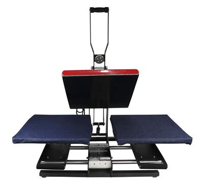 China Factory Direct Sale Dual Station Magnetic T-shirt Heat Press Machine 40x50 for sale