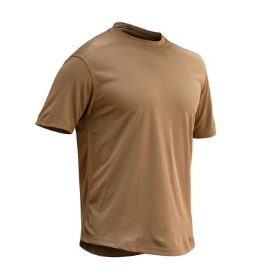 China Outdoor Men's Quick-Drying T-shirt Breathable Moisture Absorption Sports Short Sleeve Running Exercising Workout Clothes Breathable Loose for sale