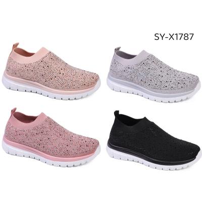 China Leisure 2023 New Spring Women's All-match Running Shoes Sneakers Comfortable Breathable Casual Walking Shoes for sale