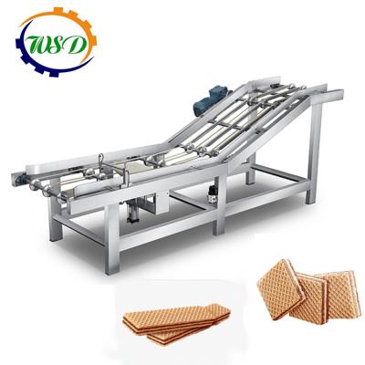 China High Efficiency Wafer Production Line Wafer Snack Machine Wafer Cookie Making Line 98% for sale