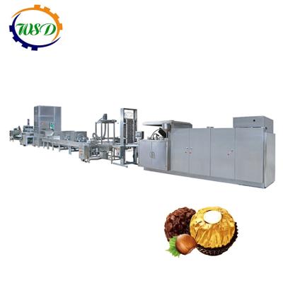 China Automatic Puff Snacks Making Machine Cheese Wafer Ball Production Line Equipment 98% for sale