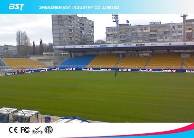 China A exposição conduzida do estádio do armário perímetro magro, esportes exteriores conduziu a tela de exposição 10mm à venda