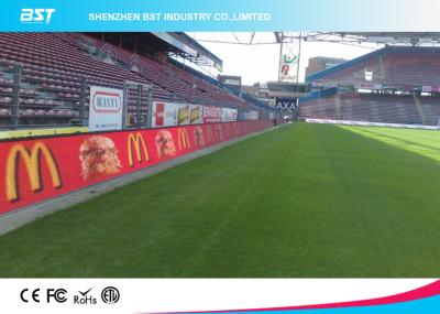 China Waterproof P10 Outdoor Full Color Perimeter Led Display / Stadium Led Screen for sale