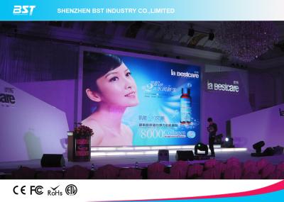 China High Refersh rate P10 indoor full color LED Screen For Stage / Exhibition with 1/8 scan for sale