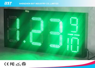 China Double Sided Color Led Clock Display For Outdoor Sports , High Accuracy for sale