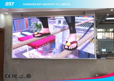 China 1R1G1B SMD2121 Indoor Advertising Billboard / RGB Full Color LED screen 3mm Pixel Pitch for sale