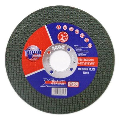 China Metal/Stainless Steel/Steel Factory Abrasive Hard Cut Off Wheel 4.5in Super Thin Cutting Disc 115mm For Metal And Stainless Steel for sale