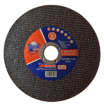 China Metal/Stainless Steel/4 Inch Aluminum Oxide Cutting Wheel 105x1x16mm Steel Hard Steel Abrasive Cut Off Wheel Disc for sale