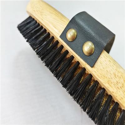 China Durable Horse Comb And Brush Grooming Wooden Wrapper for sale