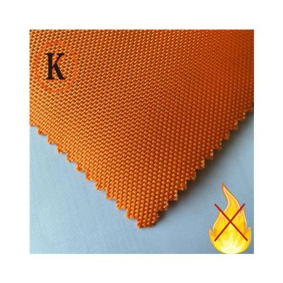 China Factory Wholesale Waterproof Oxford BS 5852 Waterproof Wear Resistant Flame Retardant Standard Polyester Double Strand 1680D Flame Retardant Fabric for sale