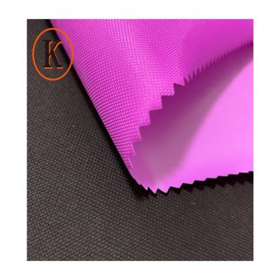 China High quality waterproof plain weave mesh 210D PVC coated oxford fabric, suitable for shoe bag/storage box/tool ​​bag for sale