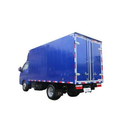 China Transport Goods Box Mini Van Truck 3000mm Wheelbase 1500ml Cheap Displacement Van Truck for sale