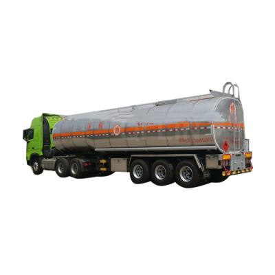 China Cheapest Price China Factory Trailer Truck (Diethyl Ether) Chemical Liquid Tank Semi Trailer For for sale