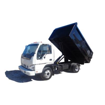 China Hotels 1/6 Garbage Truck Light Payload Garbage Truck Second Top Dump Constitution For Hook Lift for sale