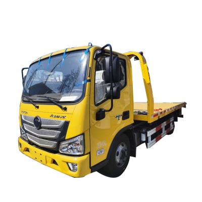 China Good quality Foton tow truck wrecker china factory supply flatbed sale 3000-4000KGS for sale