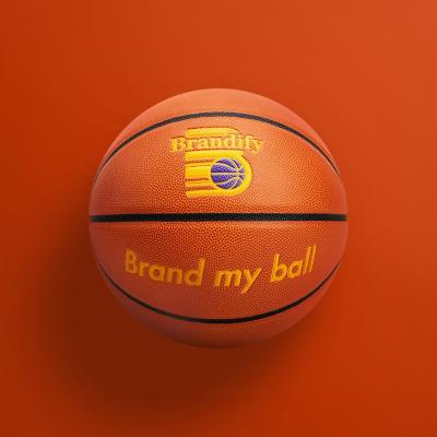 China Entainment OEM Factory Customize Microfiber Leather Custom Basketball Ball for sale