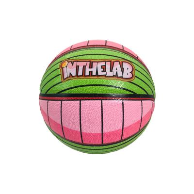 China Professional Collection Size 7 Custom Printed Logo Outdoor Full Size Microfiber Basketball Ball for sale