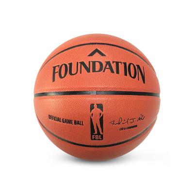 China Orange Leather Street Ball Classic PU Outdoor Game Ball With Custom Design In Mens Size 29.5 for sale