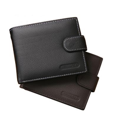 China Male Genuine Leather Money Purse Male Clutch Wallet Coin Pocket Wallet Waterproof Wholesale Credit Card Leather Holder for sale