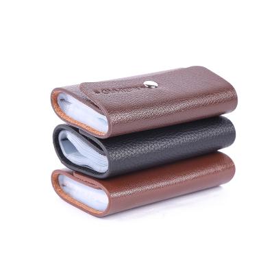 China Waterproof Wholesale Men Women Wallet Business Card Holder Smart Credit Business Mini Card Wallet for sale