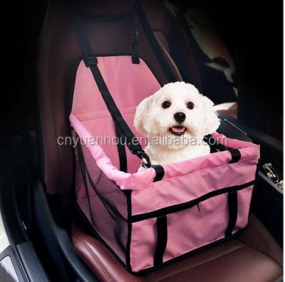 China Small Pet Protector Dog Cat Car Seat Bag Pet Carrier Bucket Breathable Waterproof for sale