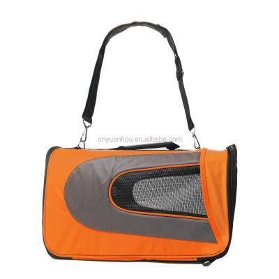 China Fashion Travel Pet Travel Carrier Shoulder Small Dogs and Cats Bag Camping Breathable Pet Sling Bag for sale