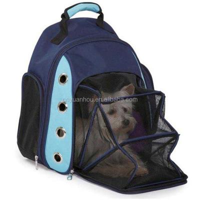 China Viable Dog Cat Breathable Safety Carrier Space Backpack Cat Carrier Backpack Bag Outdoor for sale