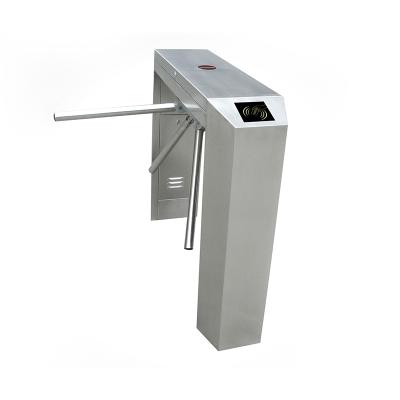 China 202/304/316 stainless steel RS485 entry payment system gym qr code access control gymnasium tripod turnstile gate for sale