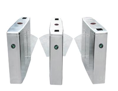 China Coin Operated Payment Access Control Door Stainless Steel Security Gates Acrylic Glass Flap Barrier Gate for sale