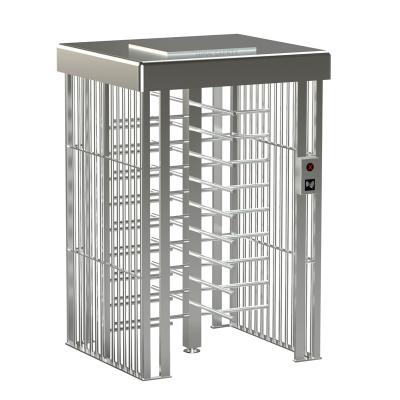 China 202SS/304Ss/316SS Turnstile Biometrics Access Control System Pedestrian Security Full Height Turnstile for sale