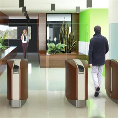 China Security Biometric Face Recognition Turnstile Gate Pedestrian Access Control Barrier Gate 304 Stainless Steel for sale