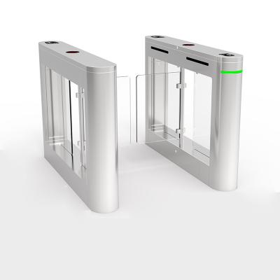 China 304 Stainless Steel Sensor Access Control Speed ​​Gate Intelligent High Quality Automatic Swing Gates for sale