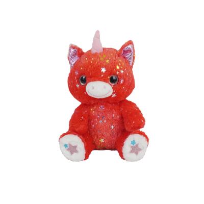 China Hot Style Stuffed Toys / Gifts Stuffed Plush Toy Stuffed Unicorn With Big Eyes Soft Animal For Kids for sale