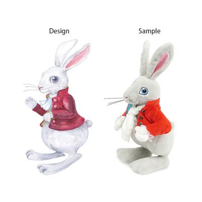 China Wholesale Custom Animal Toys / Gifts Rabbit Plush Stuffed Toy for sale