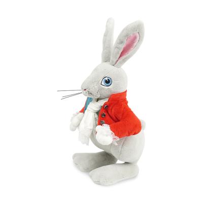 China Toys / Gifts Embroidery Craft Custom 100% Polyester Rabbit Plush Stuffed Toys for sale