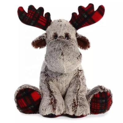 China Custom Moose Toy Animal Stuffed Plush Toys / Gifts / New Christmas Christmas Gift for sale