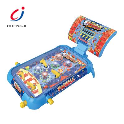 China Educational Children Plastic Ball Shooting Games Machine Pinball Funny Desktop Toy CJ-1521984 for sale