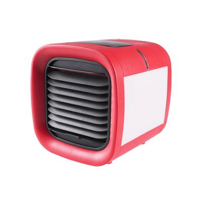 China NEW 7 Room LED Night Lights Small Breeze Luxury Portable Mini Air Conditioner Cooler Personal Air Conditioner For Office for sale