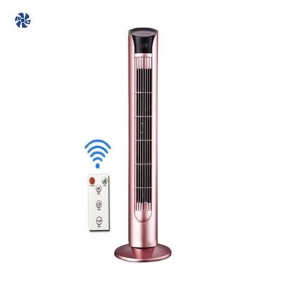 China cooling & 2021 New Design Modem Stand Fan 220v Home Office Air Cooling Orbital Oscillating Tower Fan Remote Control for sale