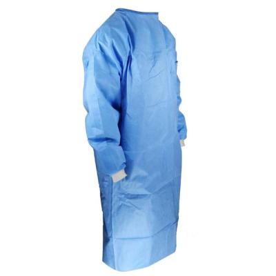 China Aeofa AAMI Level 4 Tie Back 3 2 Disposable 1 SMS Isolation Physician Uniform Patient Gowns for sale