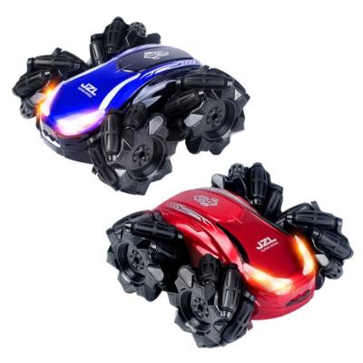 China RC Hobby Stunt Remote Control Car For Kids Cool Colorful Light Radio Control High Speed ​​Drift Car Toys for sale